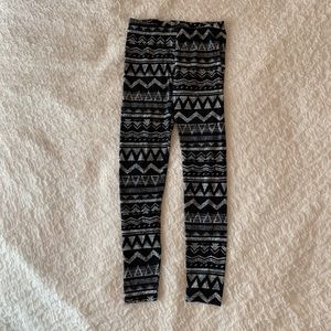 Forever 21 patterned leggings